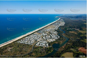 Salt Village at Kingscliff NSW NSW Aerial Photography