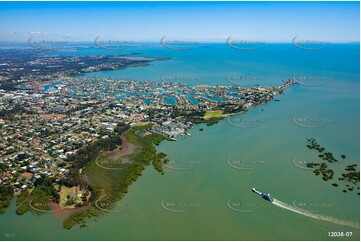 Aerial Photo Cleveland QLD Aerial Photography