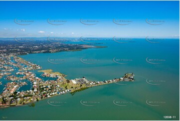 Aerial Photo Cleveland QLD Aerial Photography