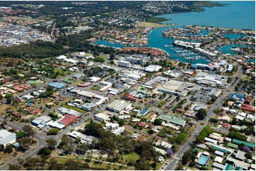 Aerial Photo Cleveland QLD Aerial Photography