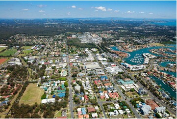 Aerial Photo Cleveland QLD Aerial Photography