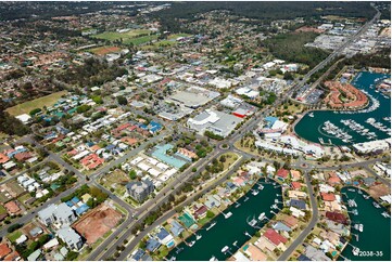 Aerial Photo Cleveland QLD Aerial Photography