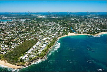 Aerial Photo Moffat Beach QLD 4551 QLD Aerial Photography