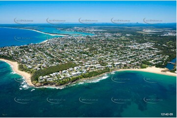 Aerial Photo Moffat Beach QLD 4551 QLD Aerial Photography