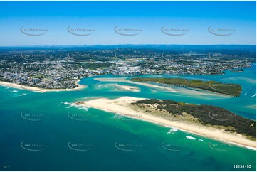 Maroochy River Entrance & Bar QLD Aerial Photography