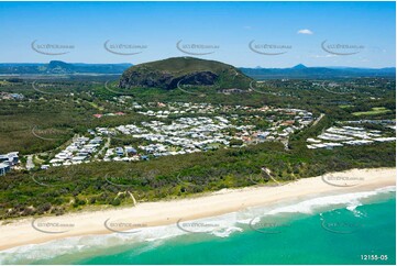 Aerial Photo of Mount Coolum QLD 4573 QLD Aerial Photography