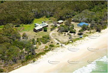 Coastal Property - Noosa North Shore QLD Aerial Photography