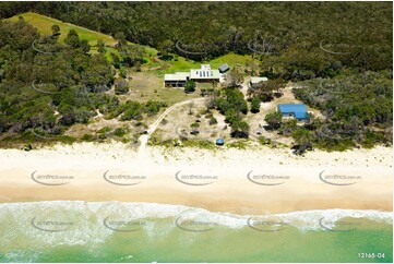 Coastal Property - Noosa North Shore QLD Aerial Photography