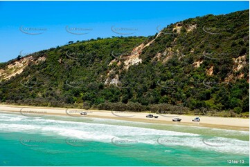 4WD Beach Driving - Teewah Beach QLD Aerial Photography