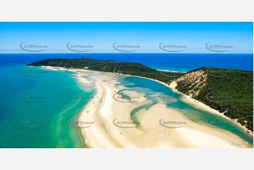 Double Island Point Lagoon QLD Aerial Photography