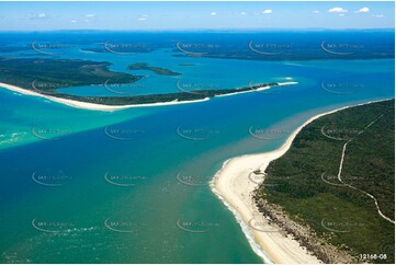 Inskip Point & Wide Bay Bar QLD Aerial Photography