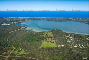 Weyba Downs on Lake Weyba QLD Aerial Photography