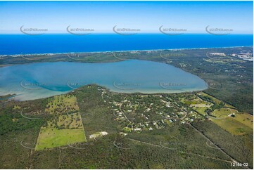 Weyba Downs on Lake Weyba QLD Aerial Photography