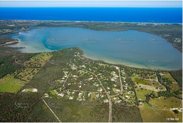 Weyba Downs on Lake Weyba QLD Aerial Photography