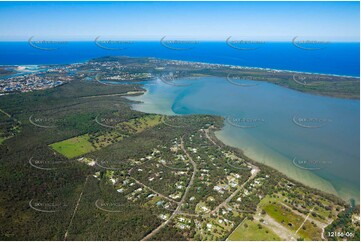 Weyba Downs on Lake Weyba QLD Aerial Photography