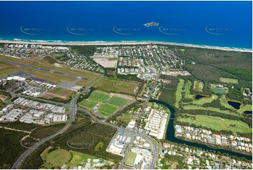 Aerial Photo of Pacific Paradise QLD QLD Aerial Photography