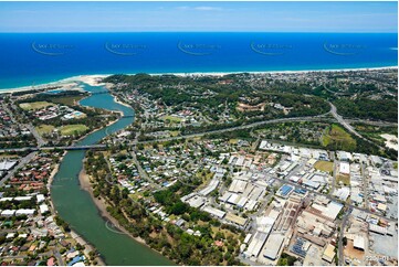 Aerial Photo Currumbin Waters QLD Aerial Photography