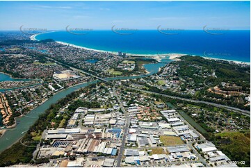 Aerial Photo Currumbin Waters QLD Aerial Photography