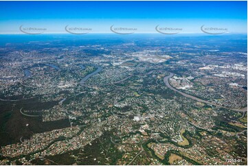 High Altitude Photo Showing Kenmore QLD QLD Aerial Photography