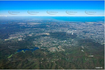 High Altitude Aerial Photo of The Gap QLD QLD Aerial Photography