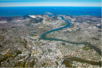 High Altitude Aerial Photo of Fortitude Valley QLD QLD Aerial Photography