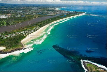 Cook Island Reef - Fingal Head NSW 2487 NSW Aerial Photography