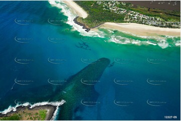 Cook Island Reef - Fingal Head NSW 2487 NSW Aerial Photography