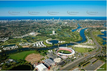 Metricon Stadium - Carrara Gold Coast QLD Aerial Photography