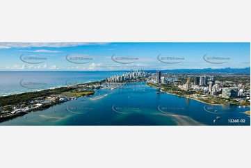 Aerial Photo The Broadwater QLD Aerial Photography