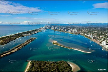 Aerial Photo The Broadwater QLD Aerial Photography