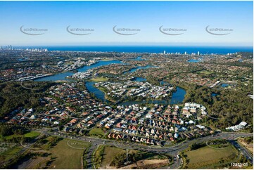 Aerial Photo Varsity Lakes QLD 4227 QLD Aerial Photography