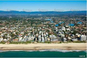 Aerial Photo Mermaid Beach QLD 4218 QLD Aerial Photography