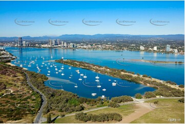 Marine Stadium - Gold Coast Spit QLD Aerial Photography