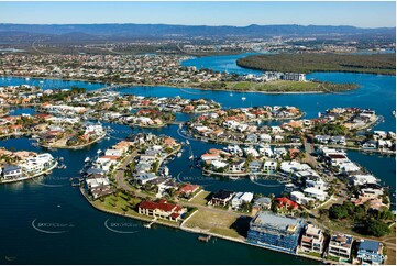 Aerial Photo Sovereign Island QLD Aerial Photography