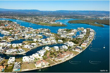 Aerial Photo Sovereign Island QLD Aerial Photography