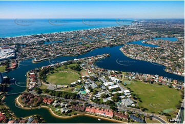 Aerial Photo Mermaid Waters QLD 4218 QLD Aerial Photography
