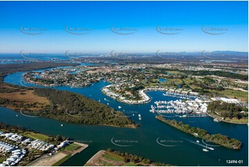 Aerial Photo Sanctuary Cove QLD Aerial Photography