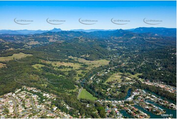 Aerial Photo Currumbin Waters QLD 4223 QLD Aerial Photography