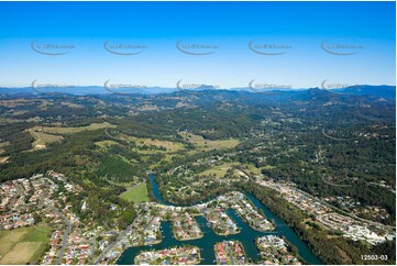 Aerial Photo Currumbin Waters QLD 4223 QLD Aerial Photography
