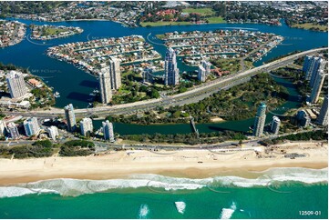 Aerial Photo Main Beach QLD 4217 QLD Aerial Photography
