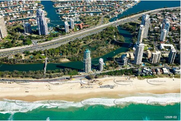 Aerial Photo Main Beach QLD 4217 QLD Aerial Photography
