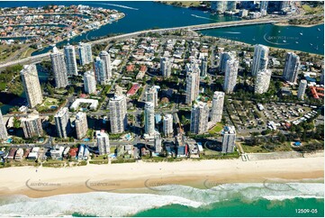 Aerial Photo Main Beach QLD 4217 QLD Aerial Photography