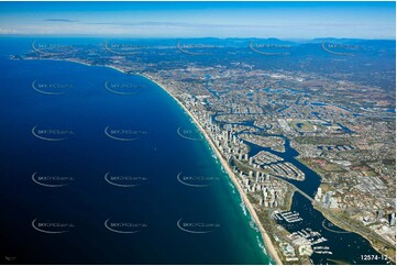 Surfers Paradise from 7000ft QLD Aerial Photography