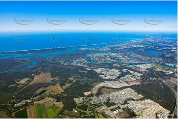Coomera from 7000ft QLD Aerial Photography