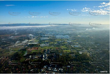 Foggy Morning at Richlands QLD 4077 QLD Aerial Photography
