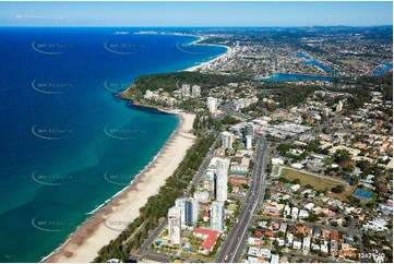 Aerial Photo Burleigh Heads QLD 4220 QLD Aerial Photography