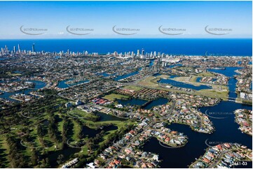 Aerial Photo Clear Island Waters QLD 4226 QLD Aerial Photography