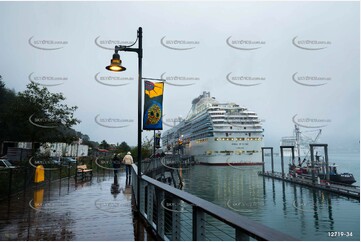 Cruise Ship Juneau Aerial Photography