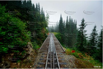 White Pass Railway - Skagway Alaska Aerial Photography