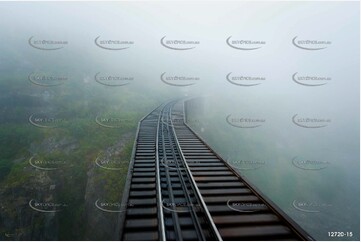 White Pass Railway - Skagway Alaska Aerial Photography